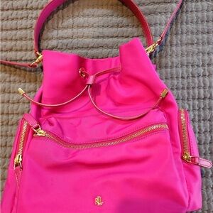Ralph Lauren Fuchsia Back with Gold Accents